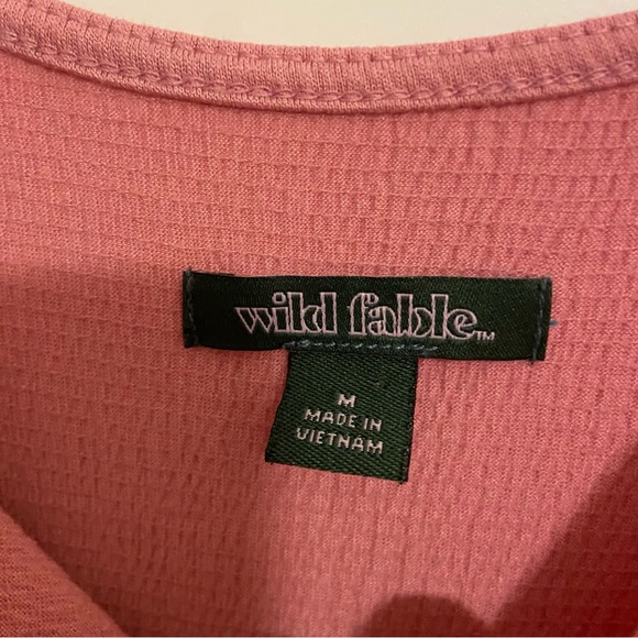 Wild Fable Pink tie strap dress size M - Picture 5 of 5